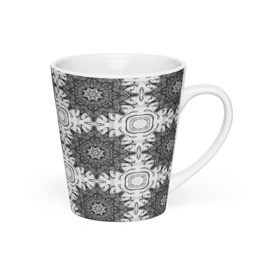 Symmetrical Splendor Latte Mug product image (3)