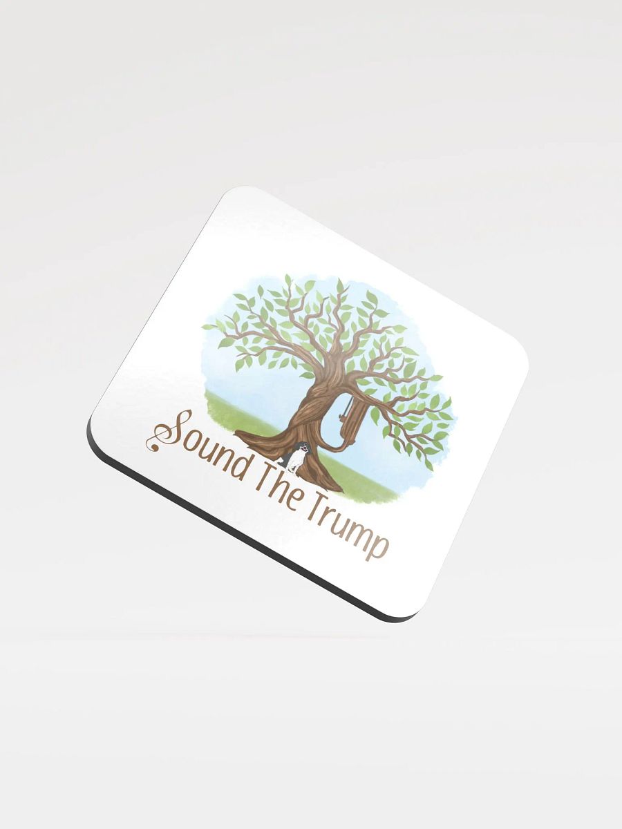 Glossed Coaster | Sound the Trump product image (1)