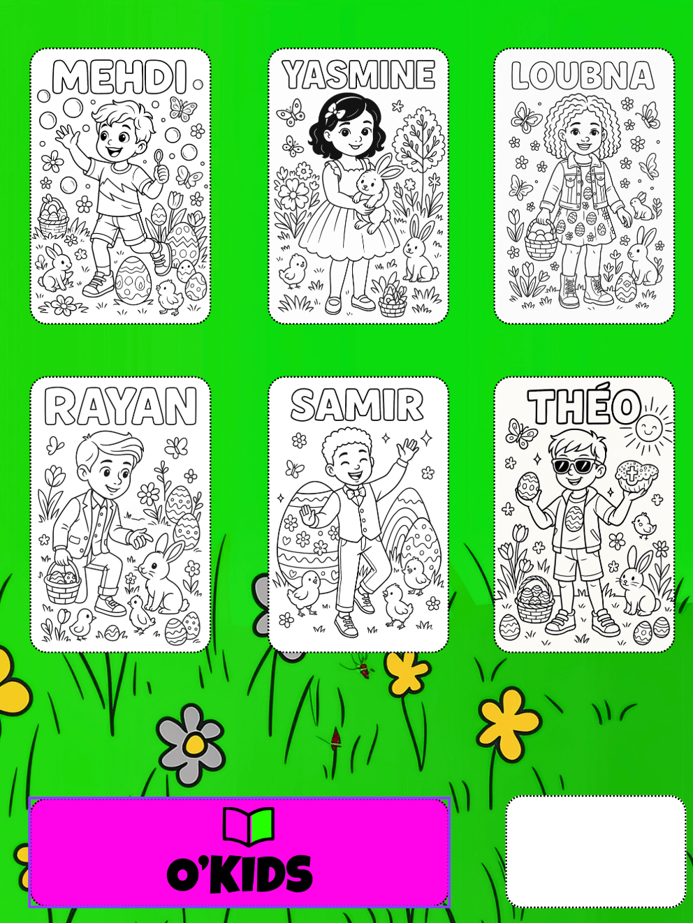 MA MODE DE PÂQUES: 40+ ILLUSTRATIONS DE MODE ENFANTINE POUR LES ENFANTS DE 3 À 10 ANS product image (2)