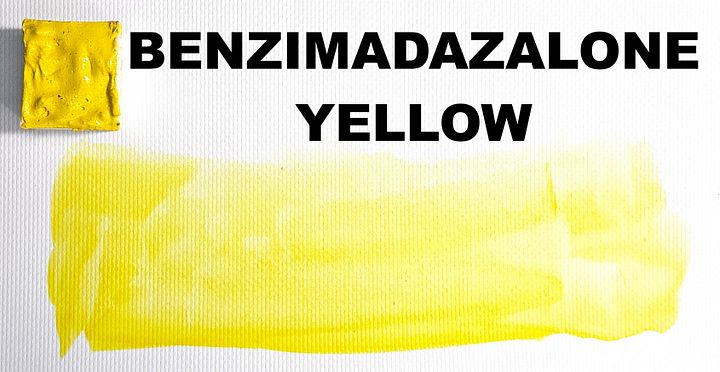 Benzimadazalone Yellow Water Color Paint Half Pan product image (1)