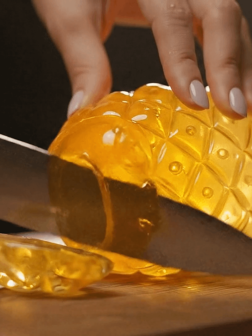 Cutting Glass Objects/Fruits product image (4)