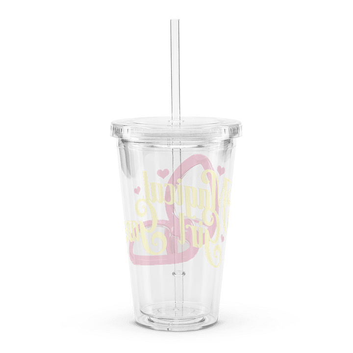 Magical Girl Gang - Clear Plastic Tumbler product image (2)