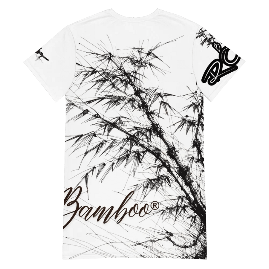 Bamboo Print T-Shirt Dress product image (11)