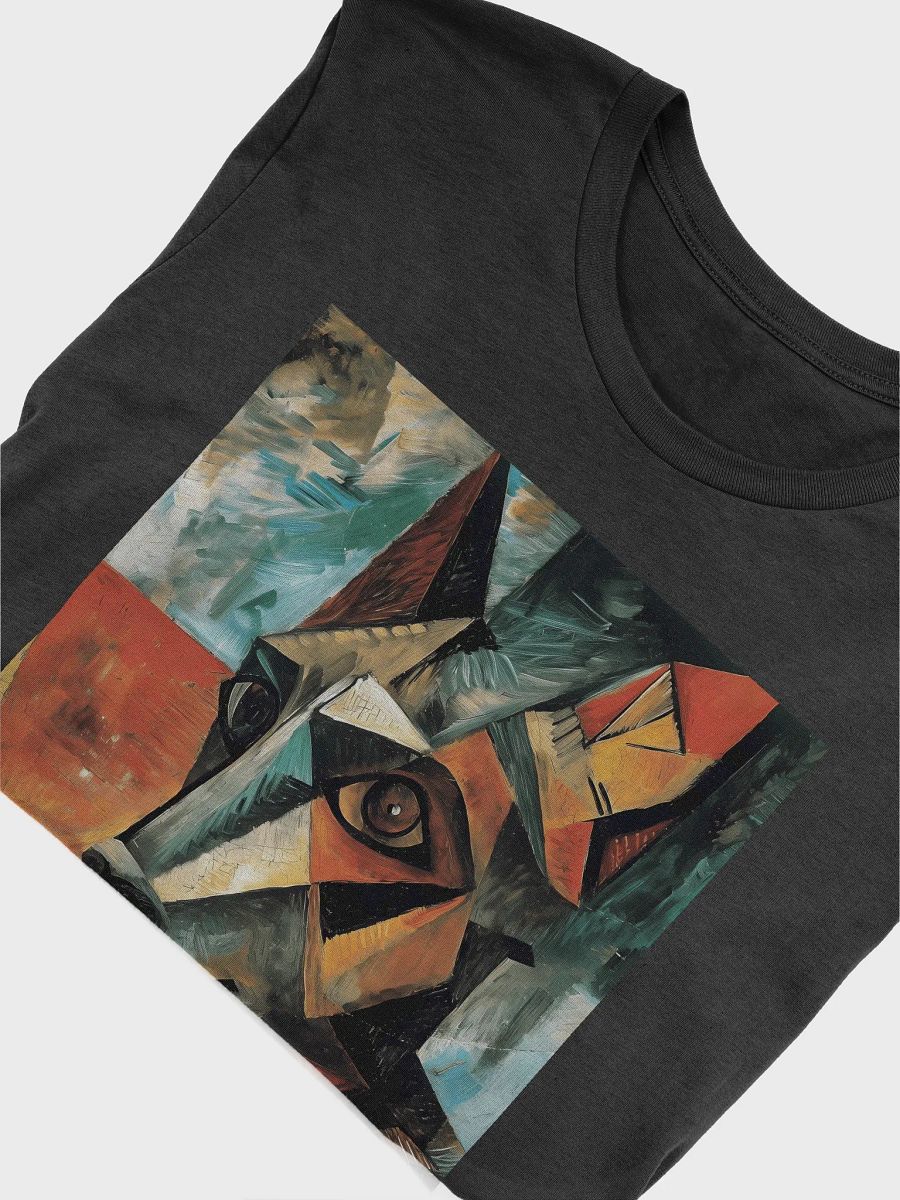 Cubist Dog T-Shirt | Abstract Art Dog Lover Tee | Unique Gift for Pet Owners and Art Fans product image (5)