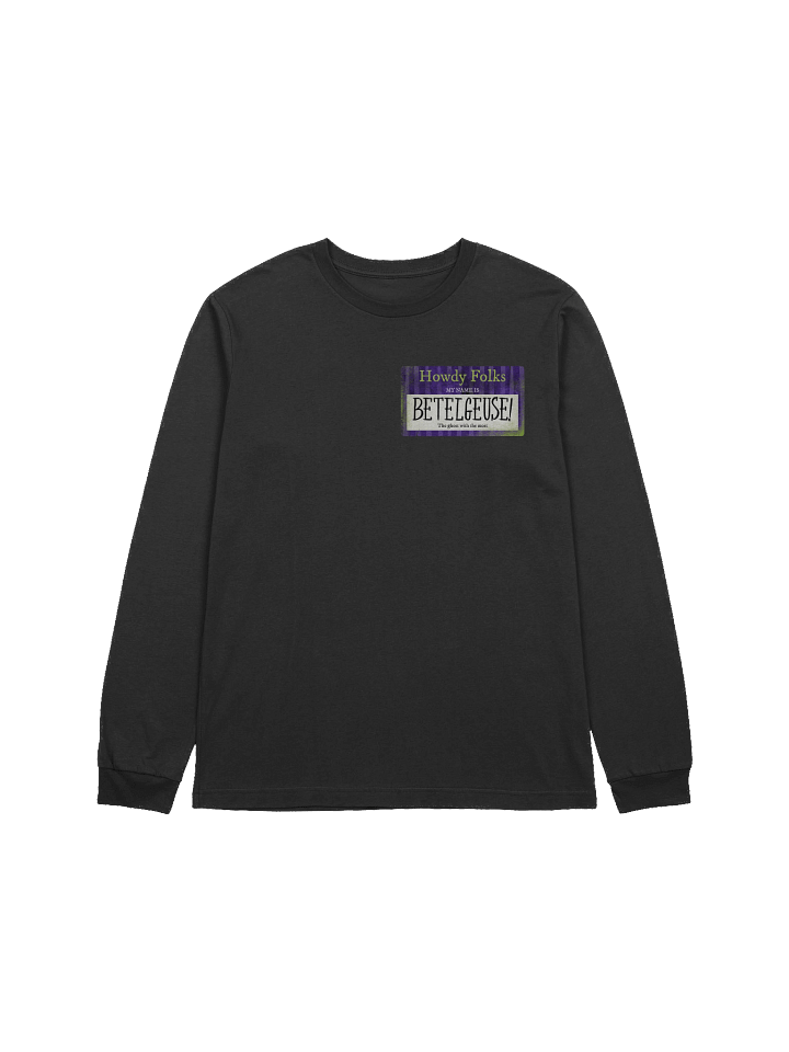 [UM Designs] My Name Is - Unisex Long Sleeve Tee product image (1)
