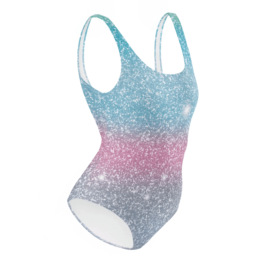 Glitter Unicorn Texture Design One Piece Swimsuit (4) product image (12)
