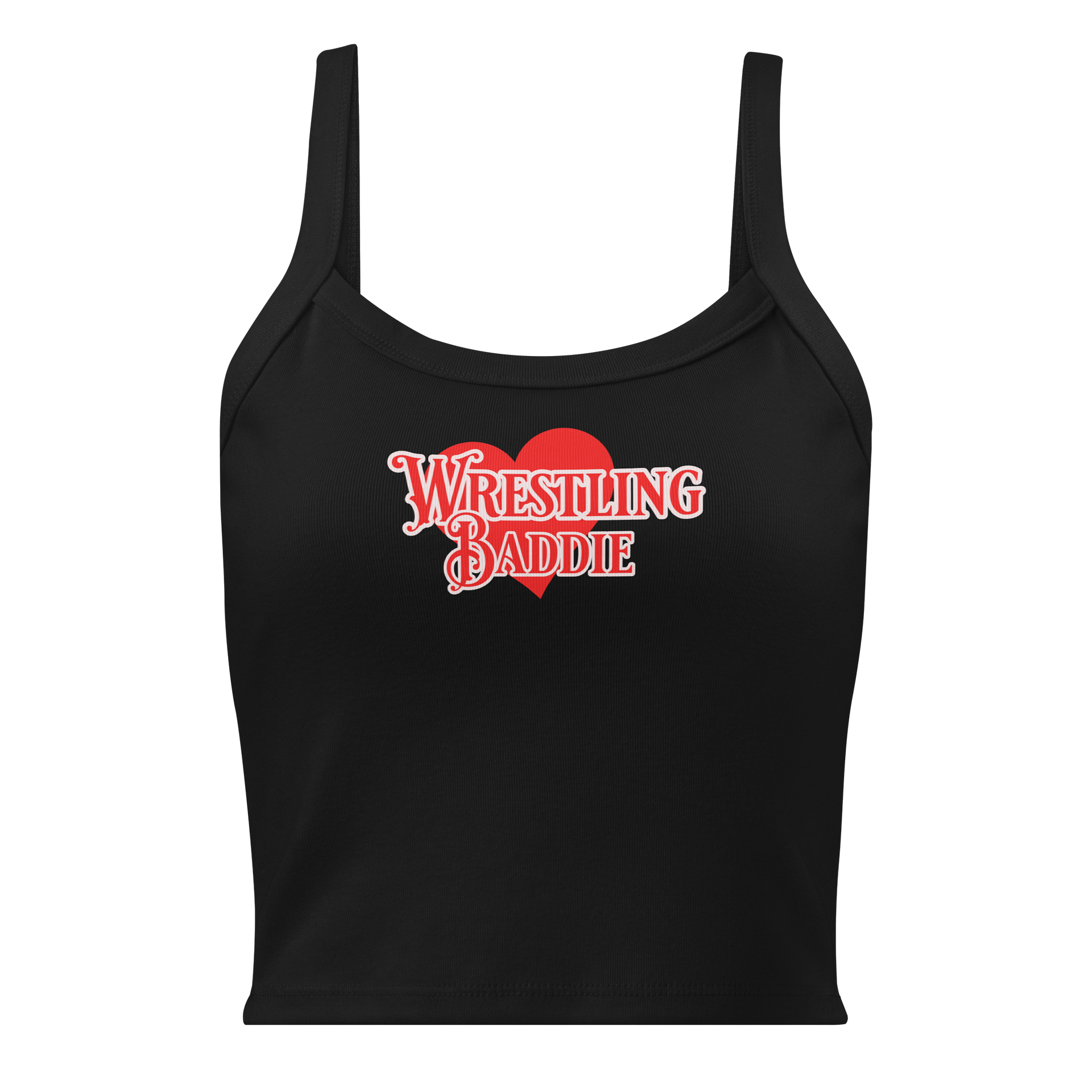 Once Upon A Wrestling Baddie Micro-Rib Tank Top product image (1)