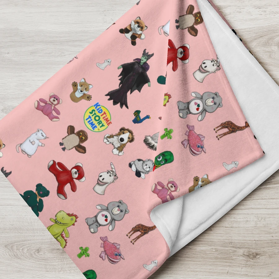Pink KidTime StoryTime Family Blanket product image (5)