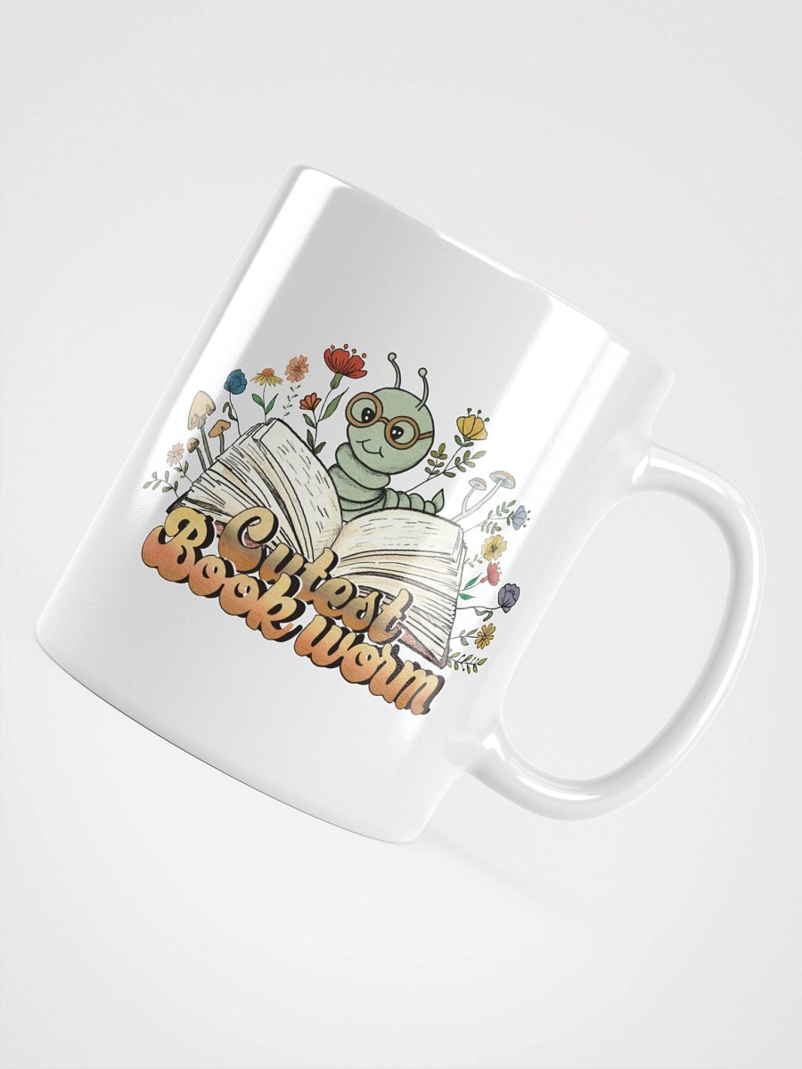 Cutest Bookworm Mug – Whimsical Book Lover Gift product image (11)