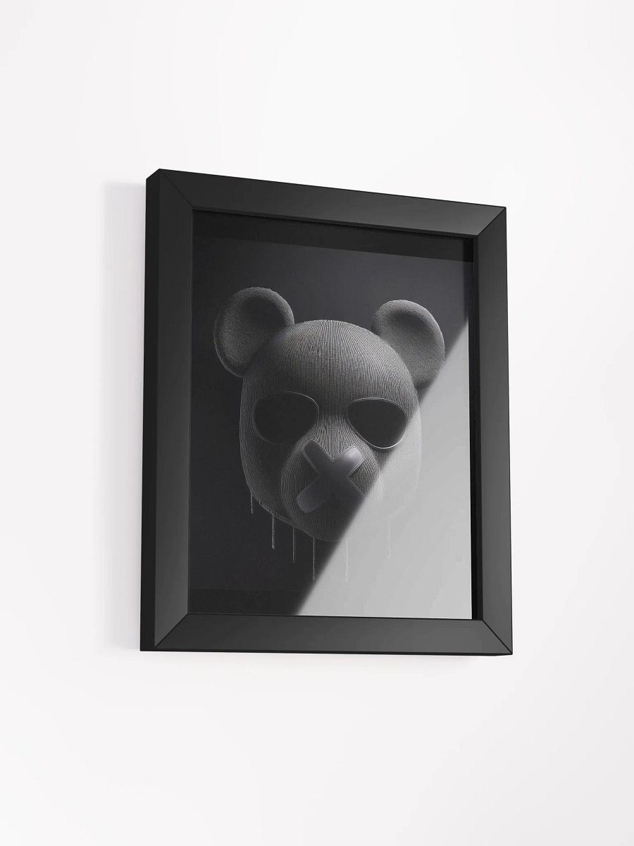 Framed Black Masked Bear product image (2)