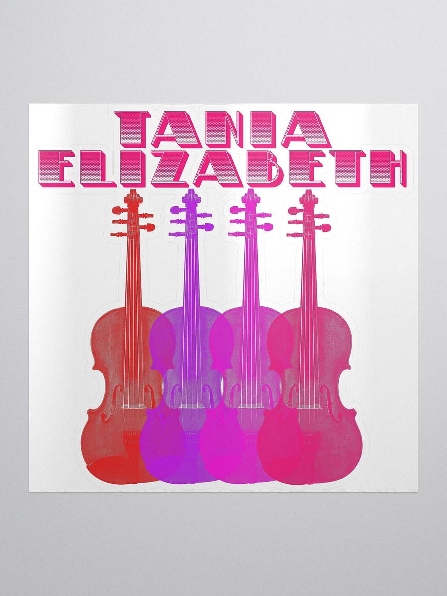 4 Fiddles Sticker - Purple product image (1)