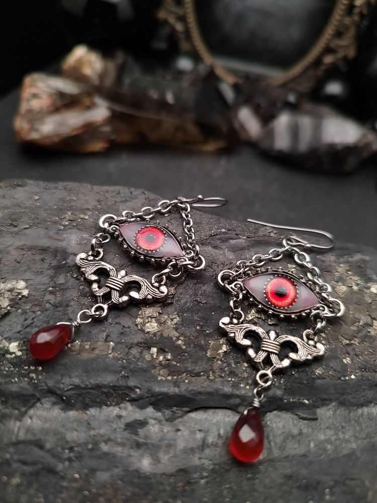 Earrings Eyes - Fire Guardian product image (1)