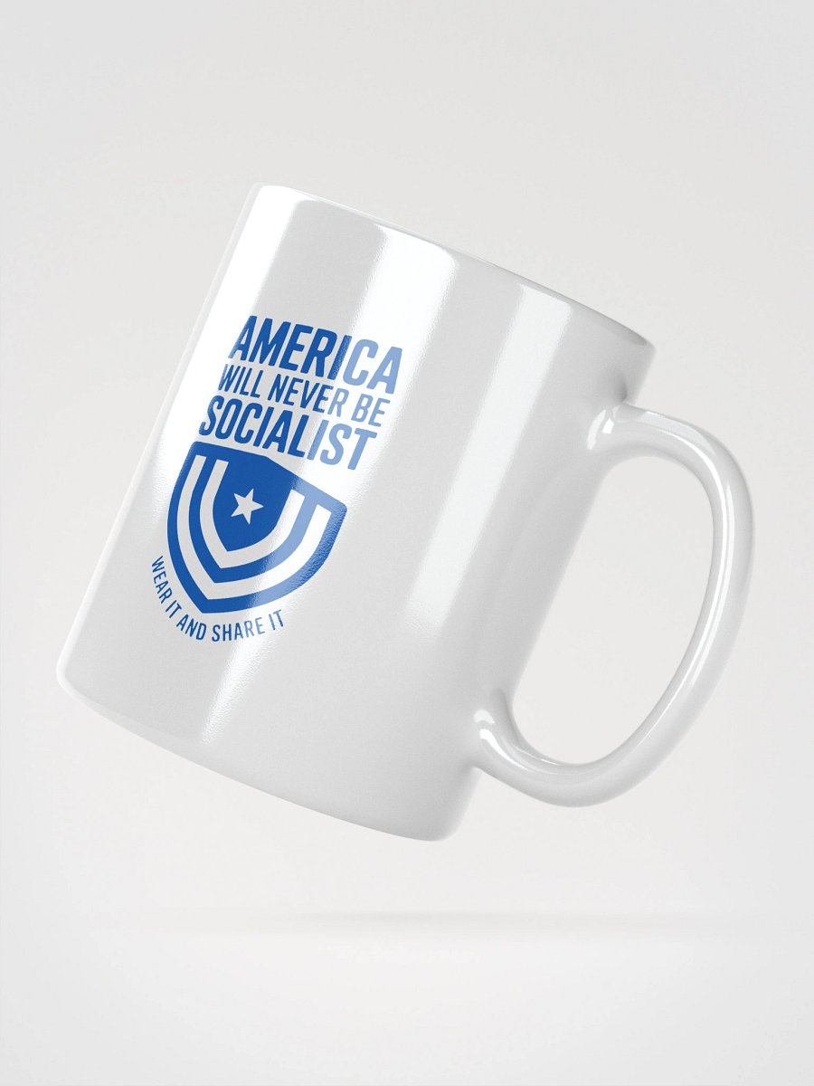 America will never be Socialist Mug - Blue Ink product image (2)