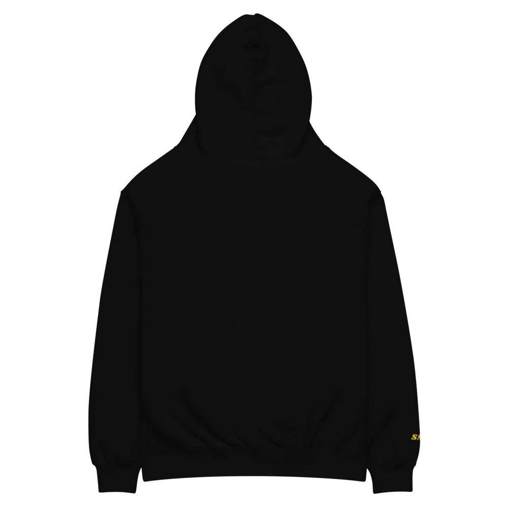 Embroidered SMS Hoodie - Gold product image (5)