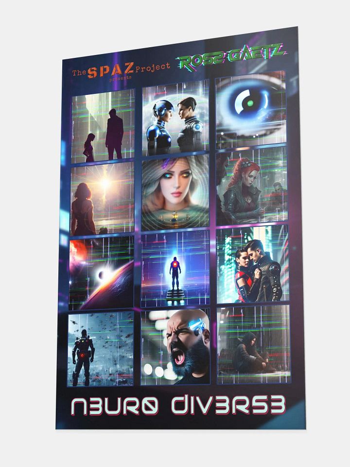 N3ur0Div3r53 Album Poster product image (2)
