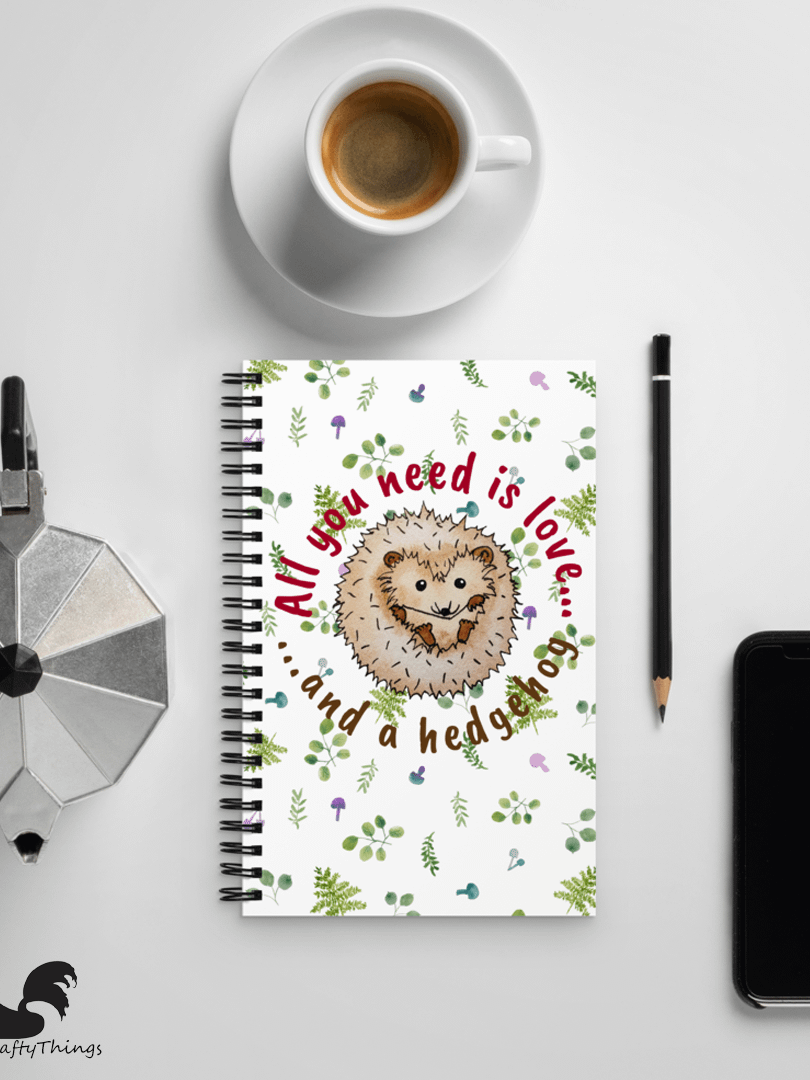 All You Need is Love And a Hedgehog Original Notebook product image (6)