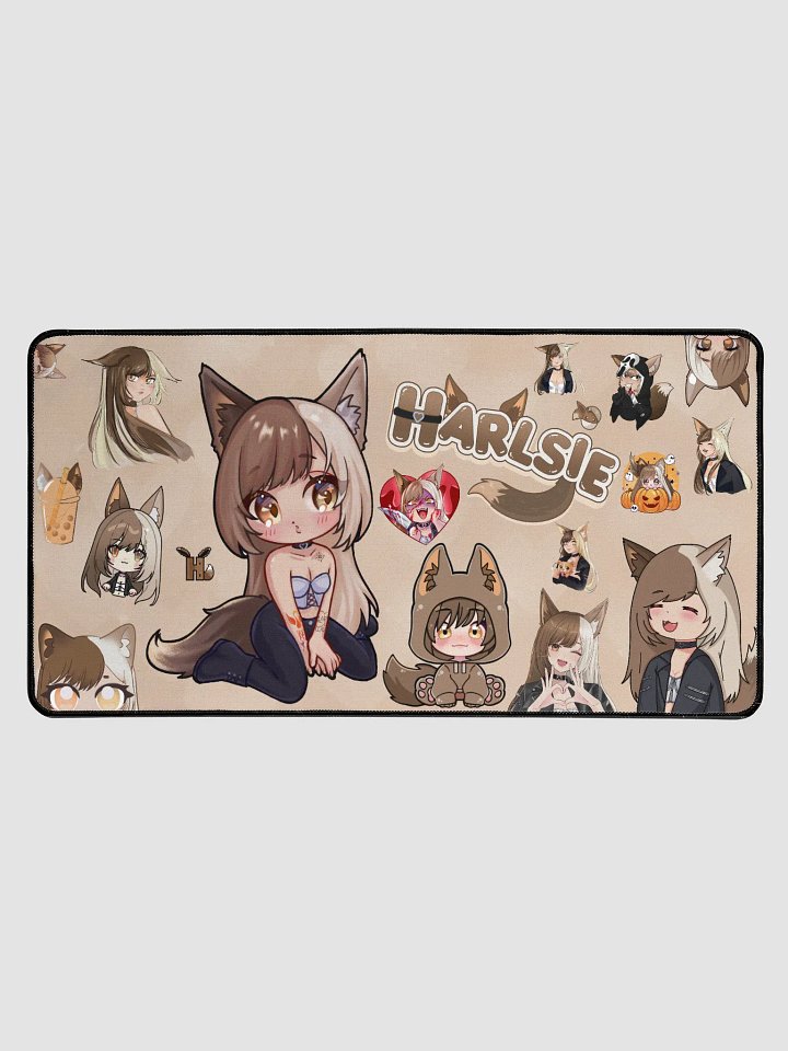 Mythical Eevees Desk Mat product image (1)