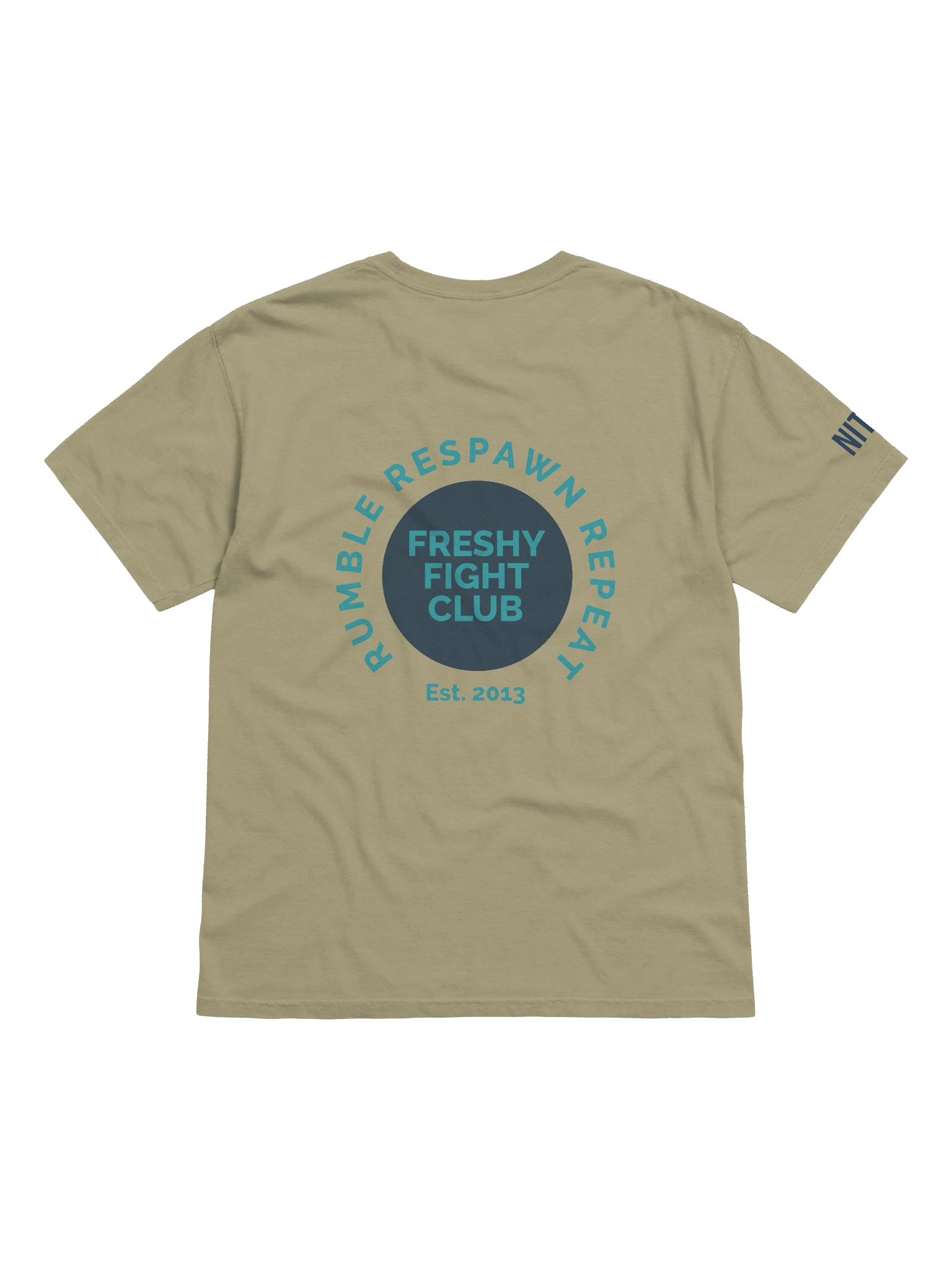 Freshy Fight Club T-shirt - Rumble Respawn Repeat product image (10)