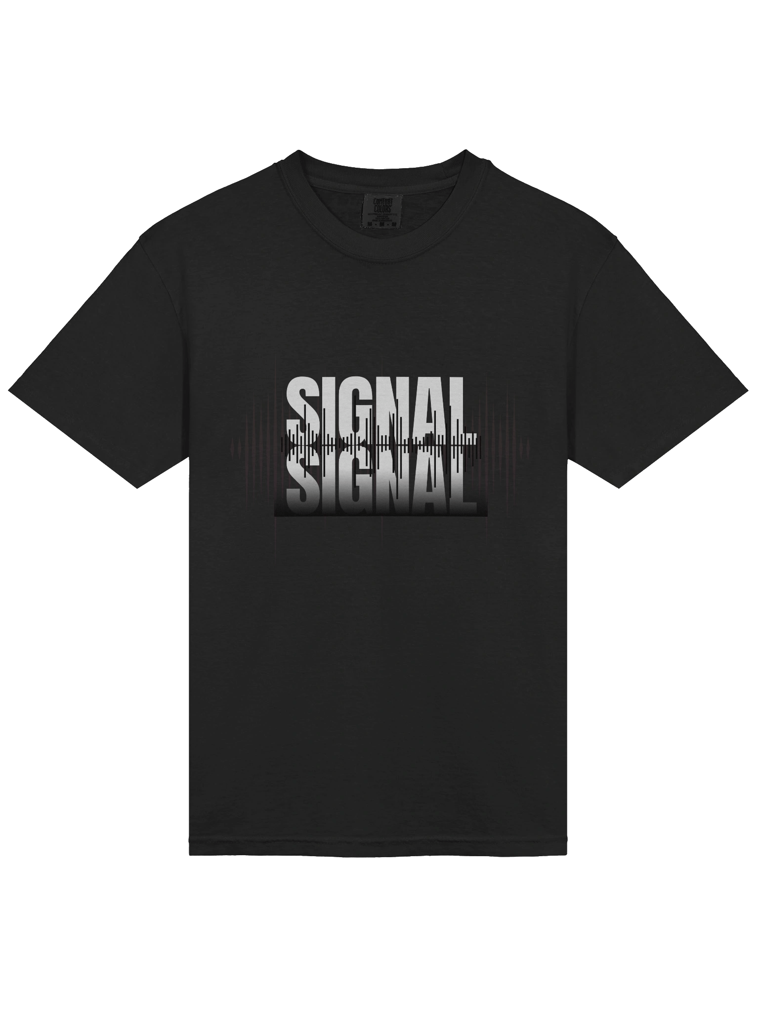 Silent Signal Audio Waveform T-Shirt product image (5)