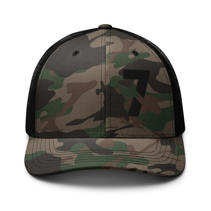 "7" Camo Hat product image (1)
