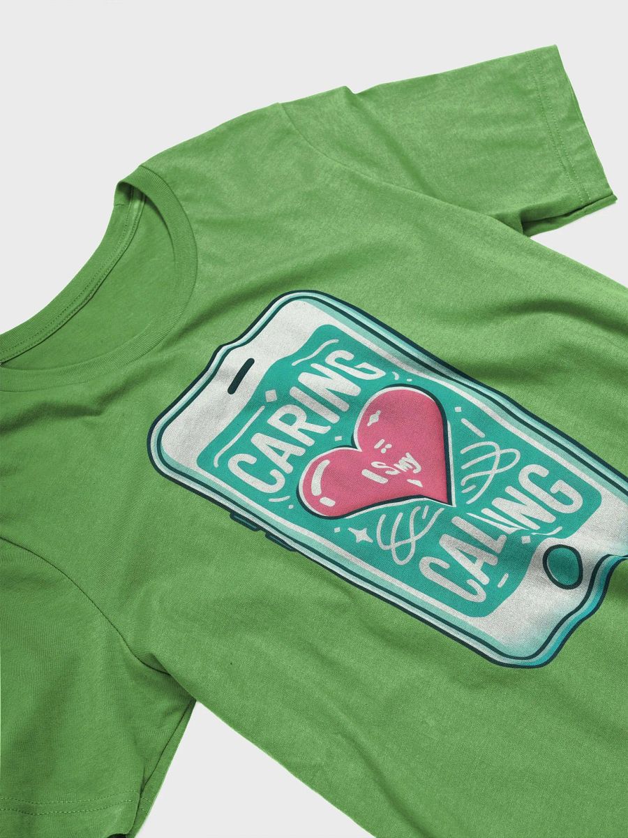 Caring Calling Heart Graphic Tee product image (25)