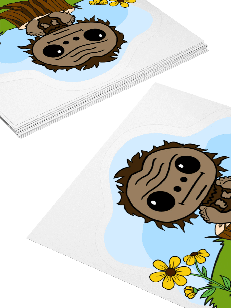 Greg The Squatch Cryptikids Merch Sticker product image (10)