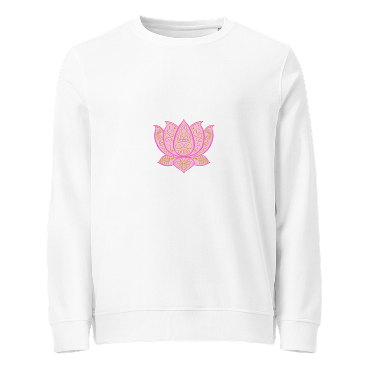 Golden Lotus Organic Sweatshirt product image (1)
