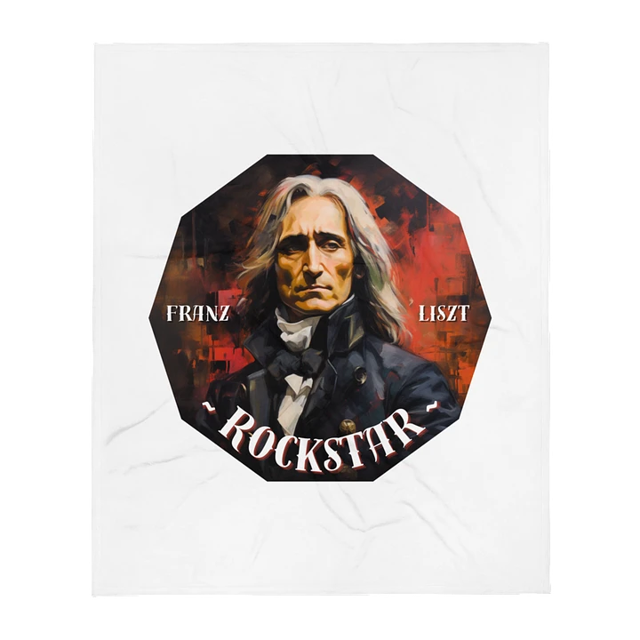 Franz Liszt - Rockstar | Blanket product image (1)