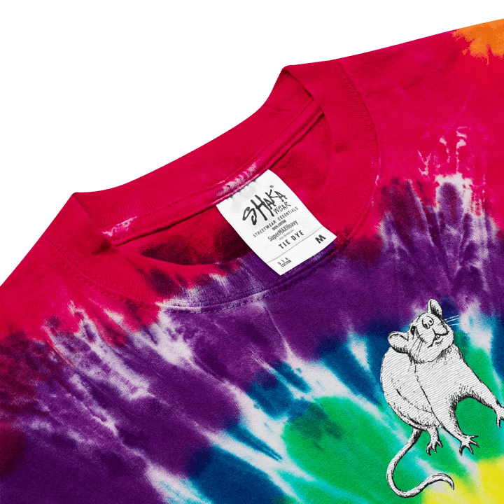 hint of rat tie dyed spiral t shirt product image (2)