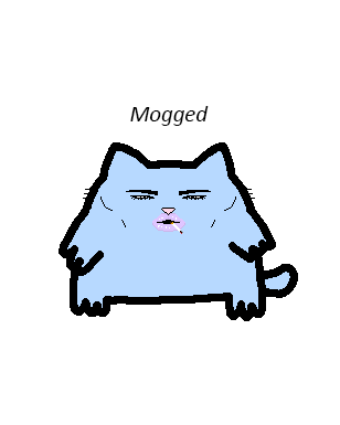 🗿mogged tee product image (3)