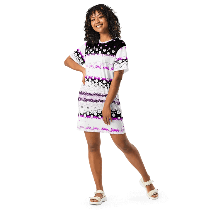 Super Cool Abstract T Shirt Dress product image (2)