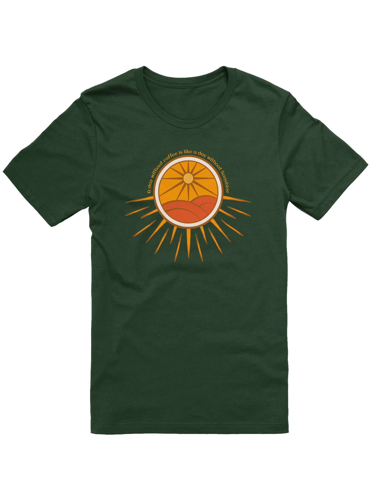 Coffee's Radiant Sunburst Tee product image (1)