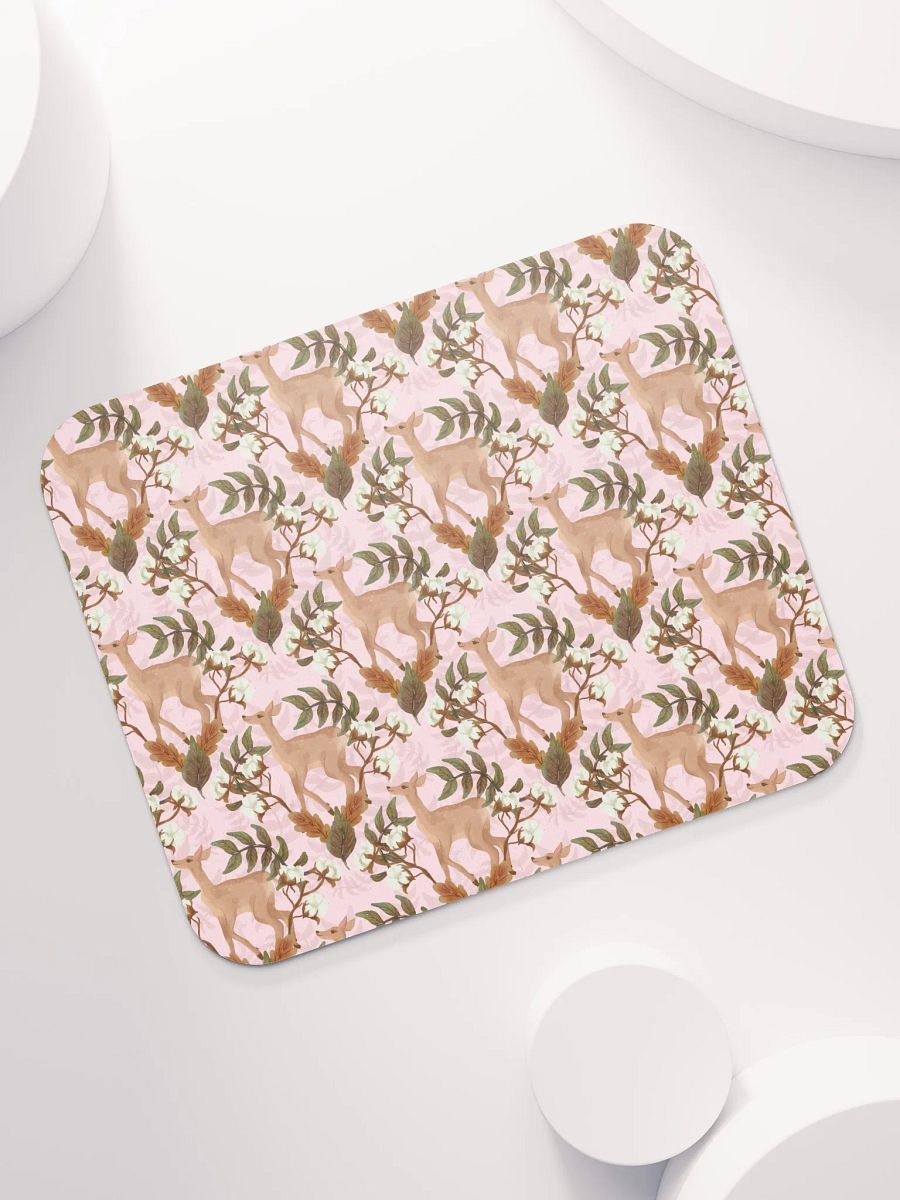 Fall in the Fields, Pink Mouse Pad product image (7)