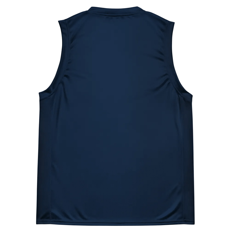 Intricate Circle Unisex Basketball Jersey_Navy product image (10)