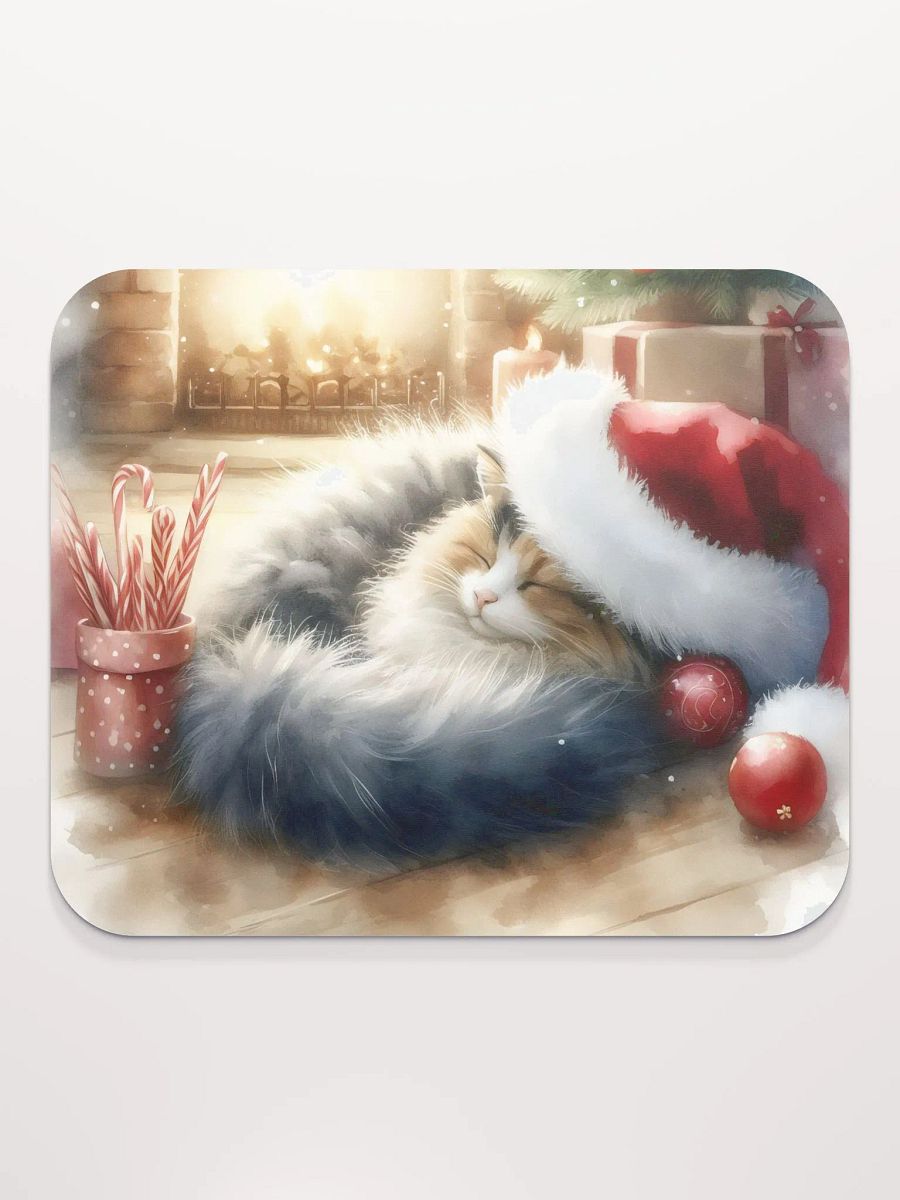 Christmas Cat Nap Mouse Pad product image (3)