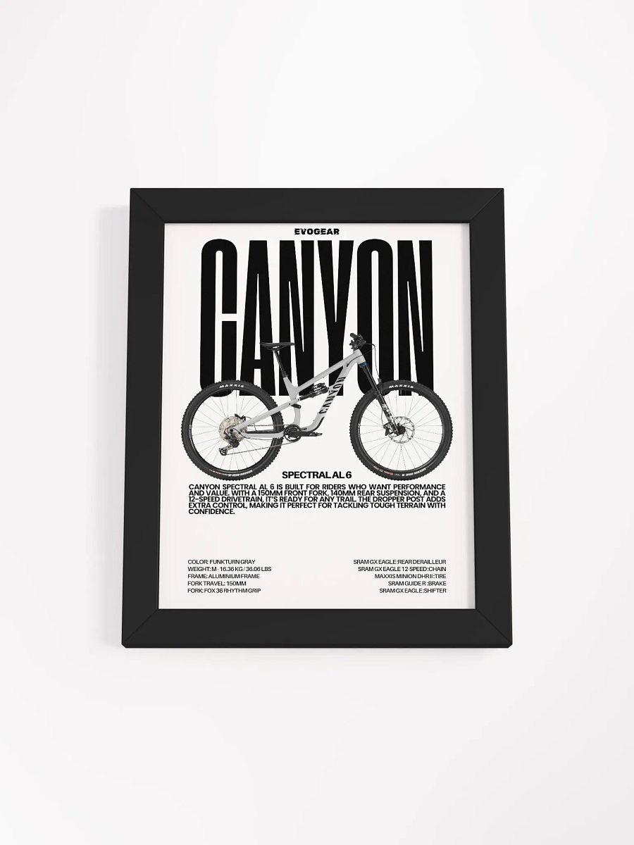 Canyon Spectral AL 6 Frame product image (1)