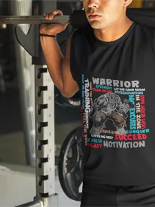 Gym Workout Motivational Inspirational Phrases Tank Top Fitness product image (2)