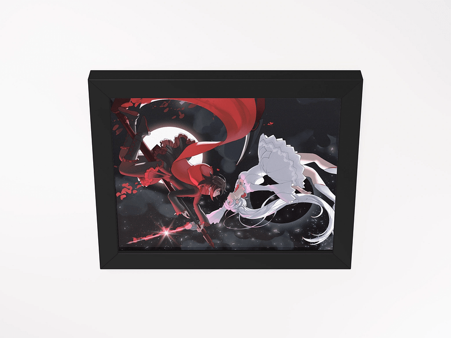 WHITEROSE ♦️💮♦️ FRAMED PRINT (S) product image (3)