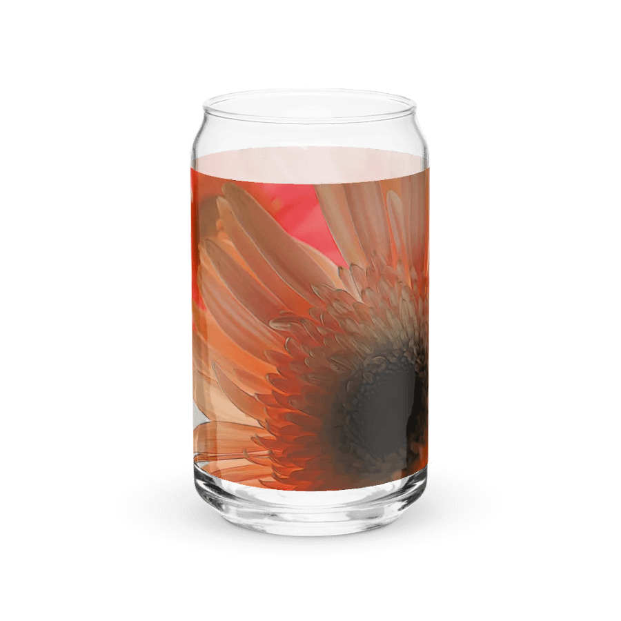Flowers 2602 Can Shaped Glass product image (9)