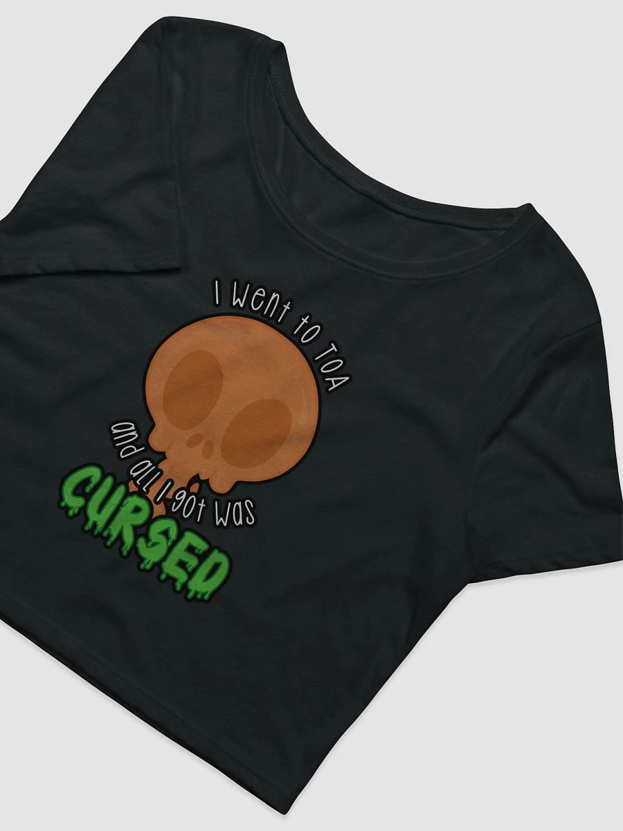 All I Got Was Cursed - Druid - Crop Tee product image (5)