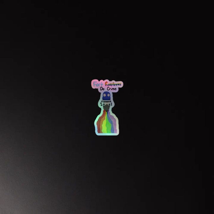 Fart Rainbows Do Crime - Holo product image (2)