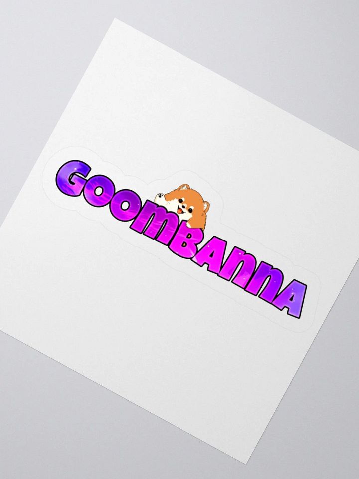 "Goombanna + Dog" sticker product image (2)