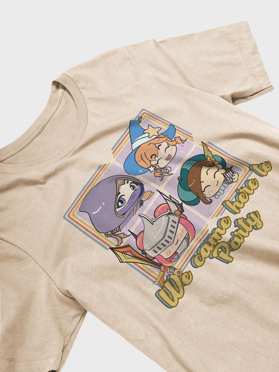 Gamer girl t-shirt - We Came Here To Party by G.i.R.L. product image (3)