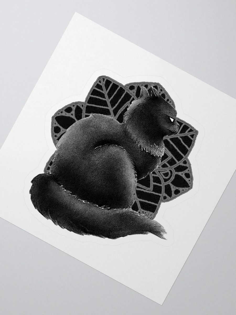 BWFlowerCATSticker product image (2)