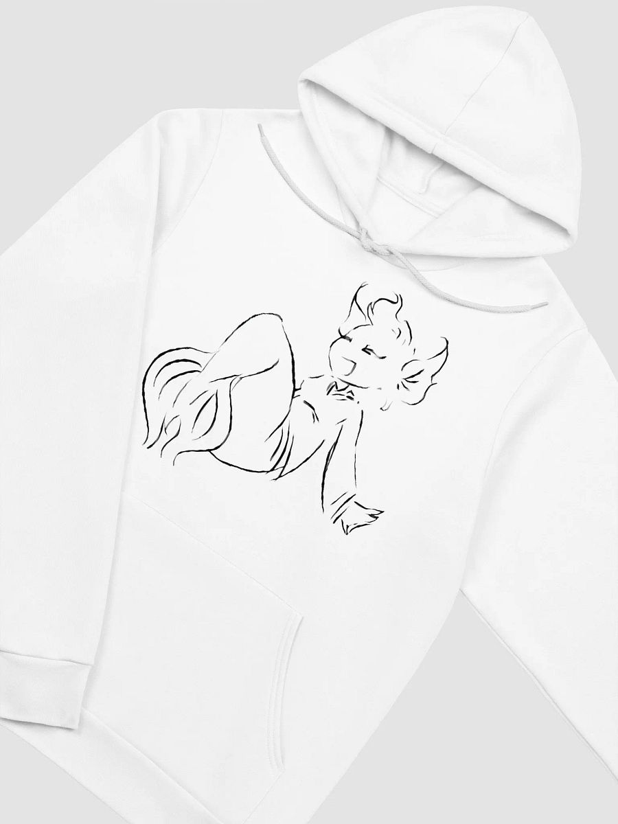 Plush Mermaid Black Outline, Pullover product image (5)