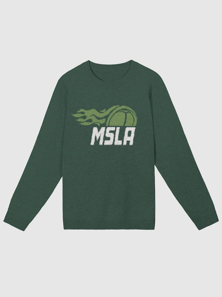 MSLA Green Classic Fit Crewneck Sweater product image (5)