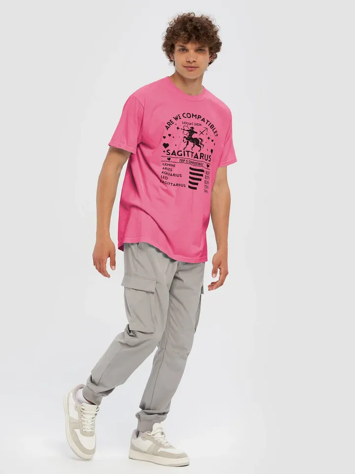 Sagittarius Zodiac Sign Romantic Compatibility T-Shirt - Light Comfort Colors 1717 product image (52)