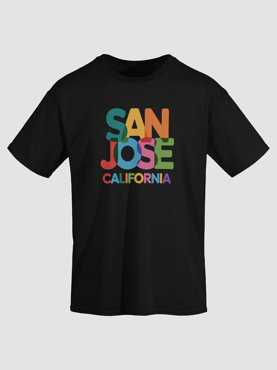 Vibrant San Jose California T-Shirt product image (3)
