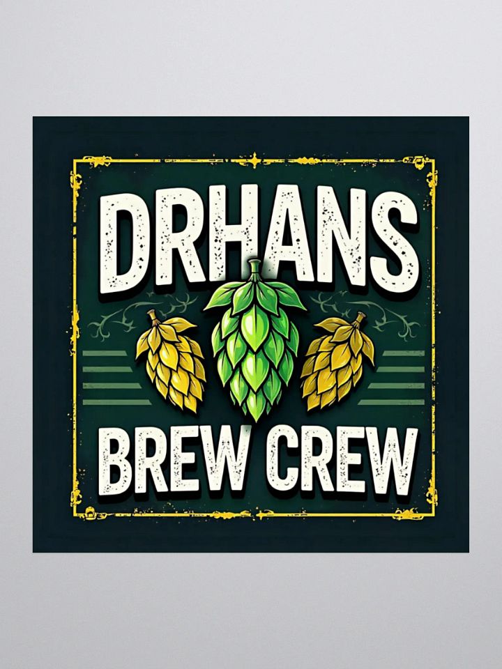 Brew Crew Kiss Cut Sticker product image (3)