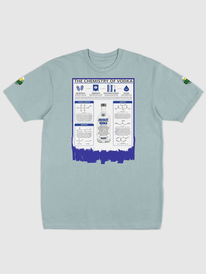 The Chemistry of Vodka | Premium Heavyweight Tee product image (1)